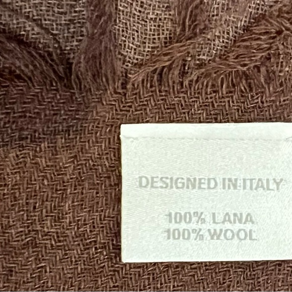 NWT Rolex Unisex, Brown & Gray Scarf, new, complete with original box and paper - Picture 12 of 16